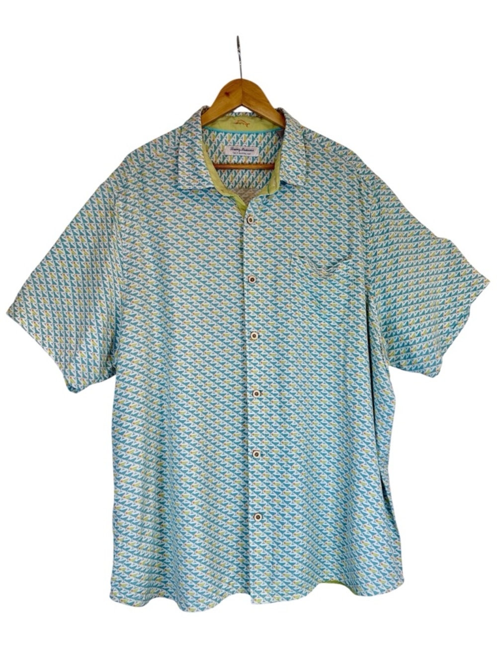 Tommy Bahama Veracruz Cay Cocktail Mixer Shirt 2XL XXL Short Sleeve Men’s